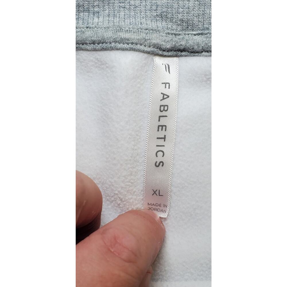 Fabletics Size Xl Solid All Grey Pullover Oversiz… - image 5